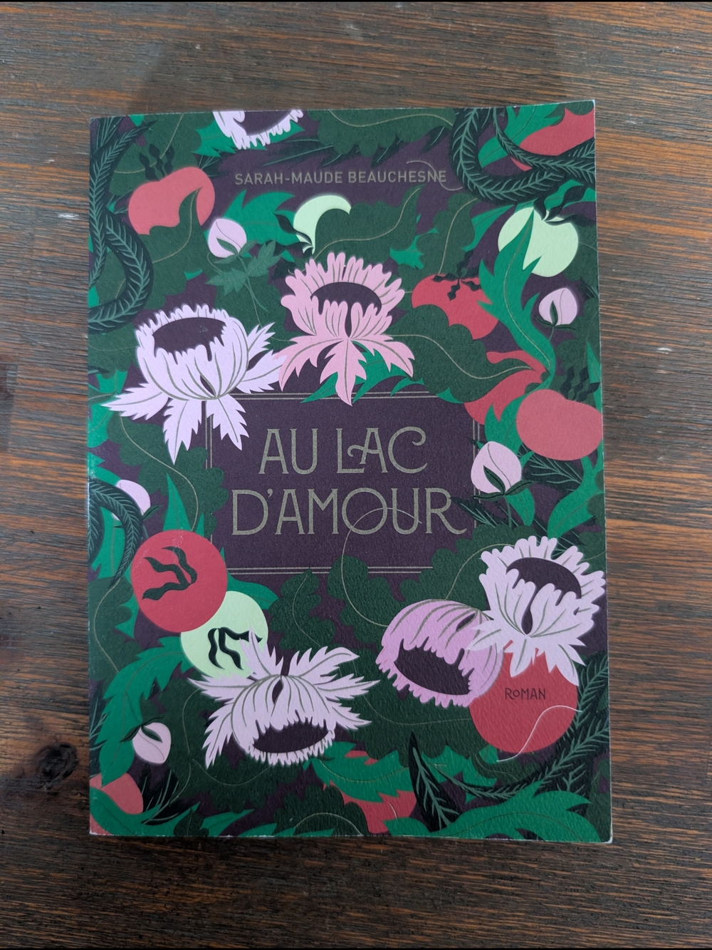 Book " Au lac D'amour " (French)